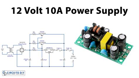 12 Volt 30 Amp Power Supply Circuit Diagram - Circuit Diagram