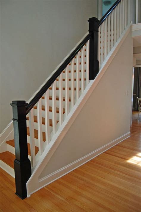 Beautiful Stair Railings Interior #7 Interior Wood Stair Railing Kits | Indoor stair railing ...