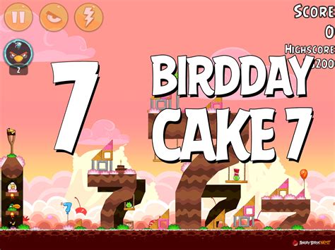 Angry Birds Birdday Party Cake 7 Level 7 Walkthrough - AngryBirdsNest.com | AngryBirdsNest