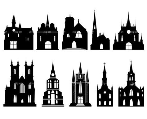 Free Church Silhouette Cliparts, Download Free Church Silhouette Cliparts png images, Free ...