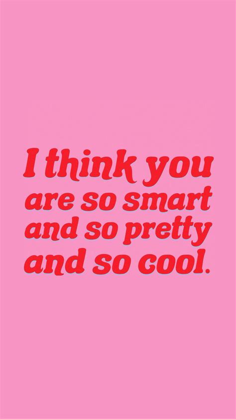 Pink iPhone Wallpaper Cute Quotes | Cute quotes, Wallpapers cute, Pink ...