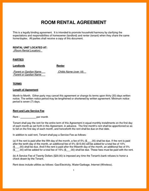 9+ house rental contract | authorize letter | Room rental agreement, House rental, Being a landlord