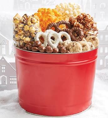 Christmas Popcorn Tins | Christmas Food Gifts | The Popcorn Factory