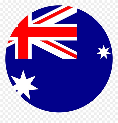 Download Australia Clipart Transparent Background - Australia Flag Round Png (#20245) - PinClipart