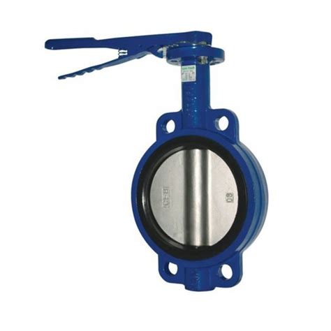 Wafer Butterfly Valve With Handle (D71X-10/16) - Watersvalve