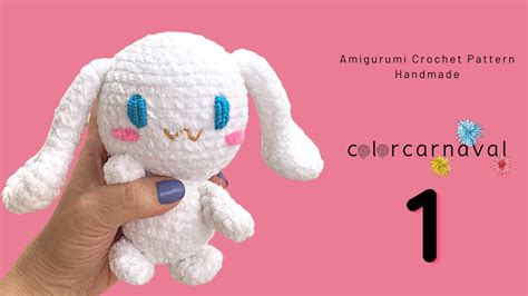 Crochet Amigurumi Chunky Cinnamoroll | Part 1 - YouTube