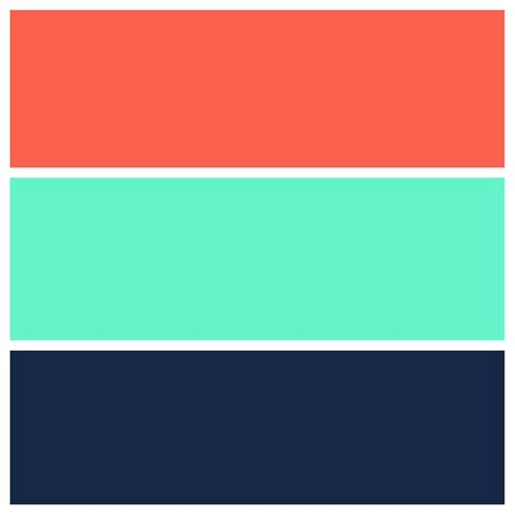 Teal, navy, and coral color scheme | Coral color schemes, Green baby ...