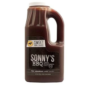 Amazon.com : Sonny's Authentic Sweet Bar-B-Q Sauce 84oz. : Barbecue Sauces : Grocery & Gourmet Food