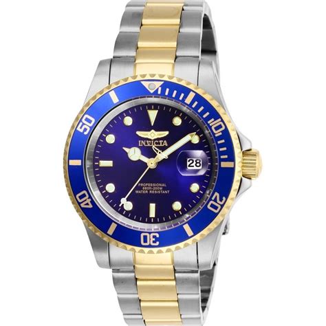 Invicta Men's 26972 'Pro Diver' Gold-Tone and Silver Stainless Steel ...