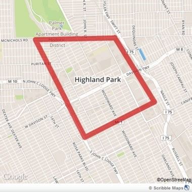 Highland Park High School Map | Cities And Towns Map