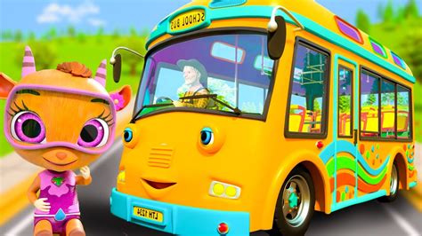 Sing Along With The Wheels On The Bus Nursery Rhyme for Children - YouTube