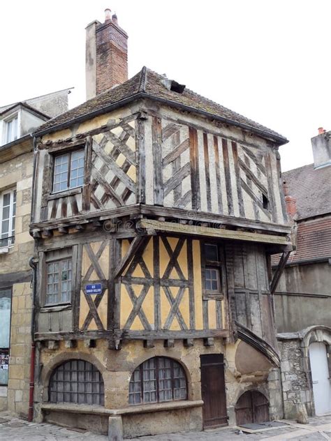 Half Timbered House in France Stock Image - Image of normandie, house: 52413295