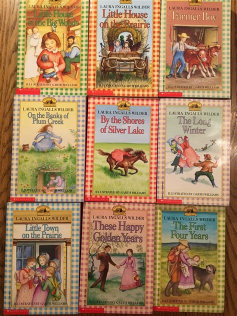 The Little House Books by Laura Ingalls Wilder ( Set#2)(Set of 9 ...