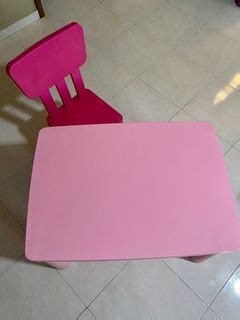 IKEA Mammut Table & Chair, Babies & Kids, Baby Nursery & Kids Furniture, Kids' Tables & Chairs ...