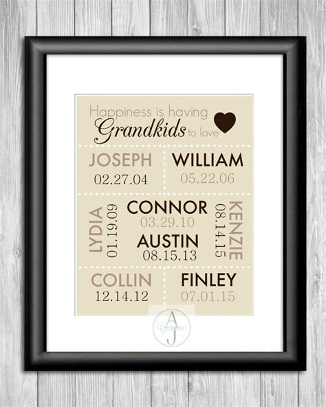 Personalized Gift for Grandparent Grandparent Gift