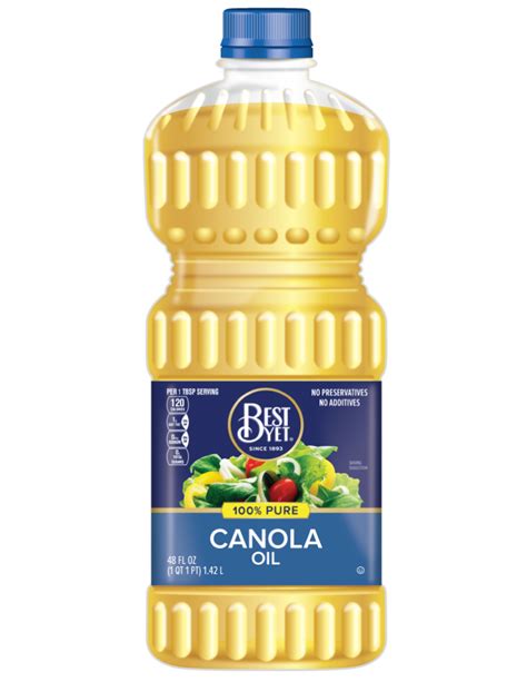 Canola Oil - Best Yet Brand