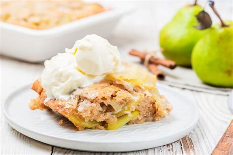 Easy Fresh Pear Cobbler Recipe