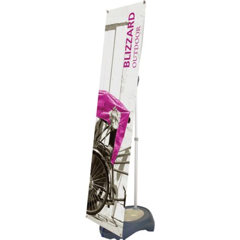 Blizzard Outdoor Banner Stand – Display Solutions Store