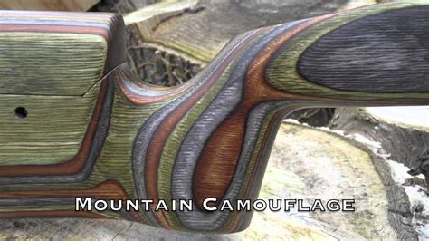 Joe West Riflestocks - Laminate Colours - YouTube