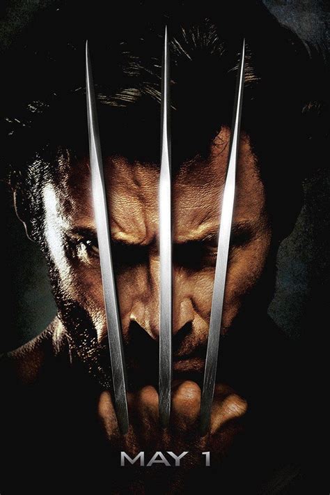 X-Men Origins Wolverine Poster Wolverine 2009, Wolverine Poster, Hugh ...