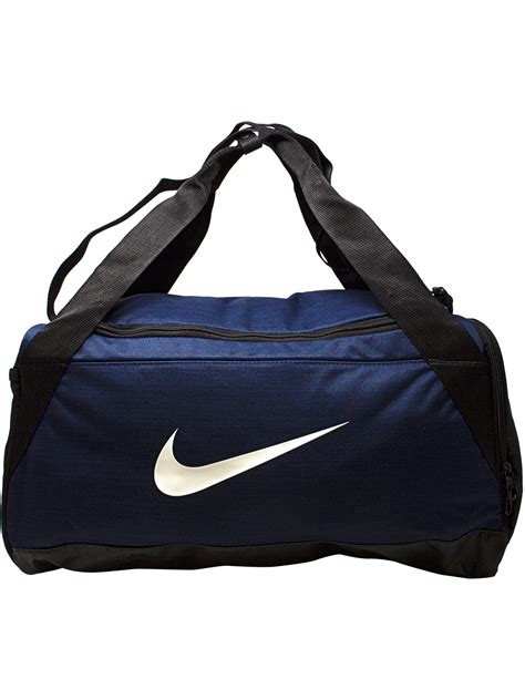 Nike Brasilia Small Duffel Polyester Duffle Bag Hobo - Midnight Navy ...