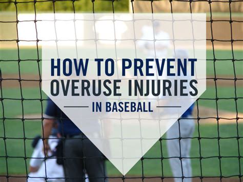 How to Prevent Overuse Injuries in Baseball - CBPT