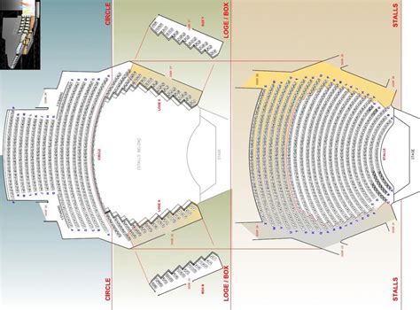 Joan Sutherland Theatre Seating Plan