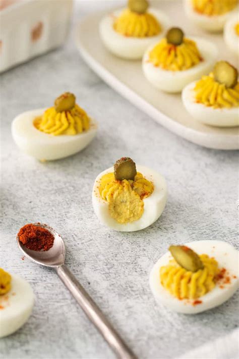 Deviled Eggs with Relish (Best Classic Recipe!) - Meaningful Eats