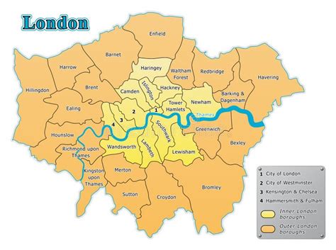 London Map Stock Photo - Image: 22668200