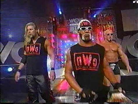 Hollywood Hogan, Kevin Nash, Scott Steiner (nWo Wolfpac Elite) entrance [Nitro - 25th Jan 1999 ...