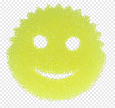 Scrub Daddy Sponge Cleaning Scrubber Exfoliation, face, smiley png | PNGEgg