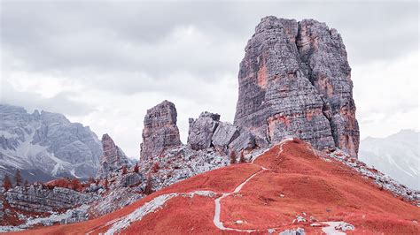 Alpine landscapes turned alien worlds through infrared photography - Photofocus