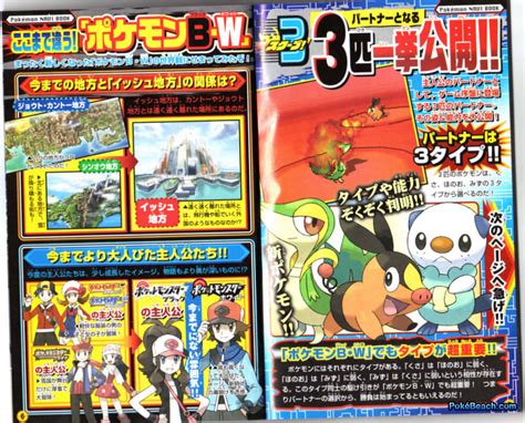 'Black' and 'White' Starter Pokemon Revealed! - PokeBeach | PokéBeach.com Forums