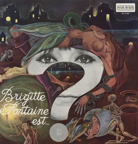 Brigitte Fontaine – Brigitte Fontaine Est...Folle (brown & white label, Vinyl) - Discogs