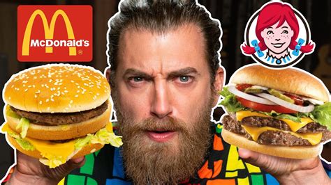 McDonald's vs. Wendy's Taste Test | FOOD FEUDS - YouTube