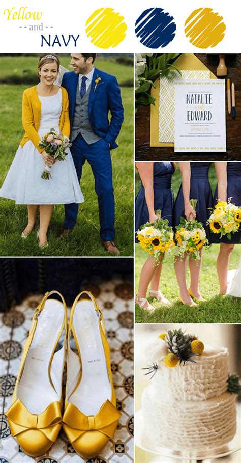 7 Perfect Yellow Wedding Color Combination Ideas to Have – Elegantweddinginvites.com Blog