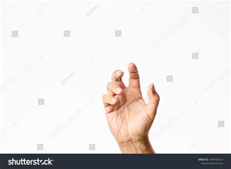 Male Hand Showing Symptoms Stiffness Isolated Stock Photo 1498165316 | Shutterstock