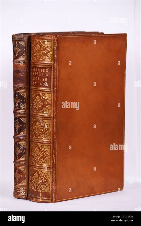 Antique book binding hi-res stock photography and images - Alamy