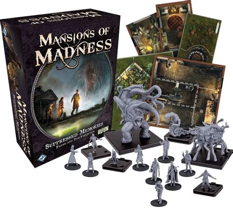 Mansions of Madness 2nd Edition Suppressed Memories Figure and Tile Collection | Recurring ...