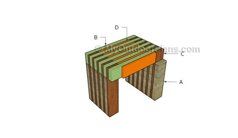 Building a modern wood side table | MyOutdoorPlans