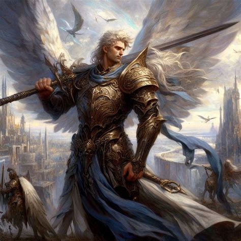 Torm: God of Courage and Self-Sacrifice, Divine Sentinel | Angel wings ...