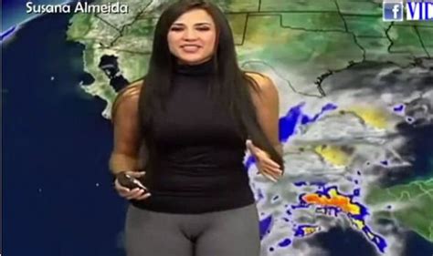 Susana Almeida goes viral: Weather girl has HUGE mishap on live TV, can ...