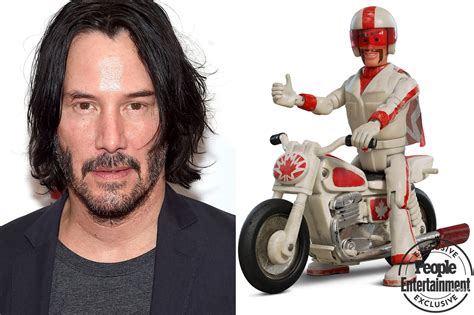 Keanu Reeves seriously loves his 'Toy Story 4' character, Duke Caboom ...