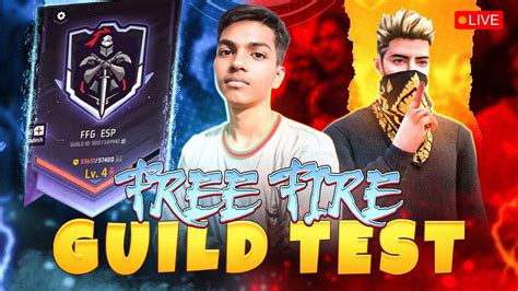 FF GAMING IS LIVE 👻 GARENA FREE FIRE 💀 GUILD TEST LIVE #shortsfeed #shorts #totalgaming # ...