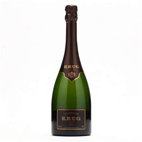 Krug Champagne - Vintage 2002 (Lot 7064 - The December Fine Wine ...