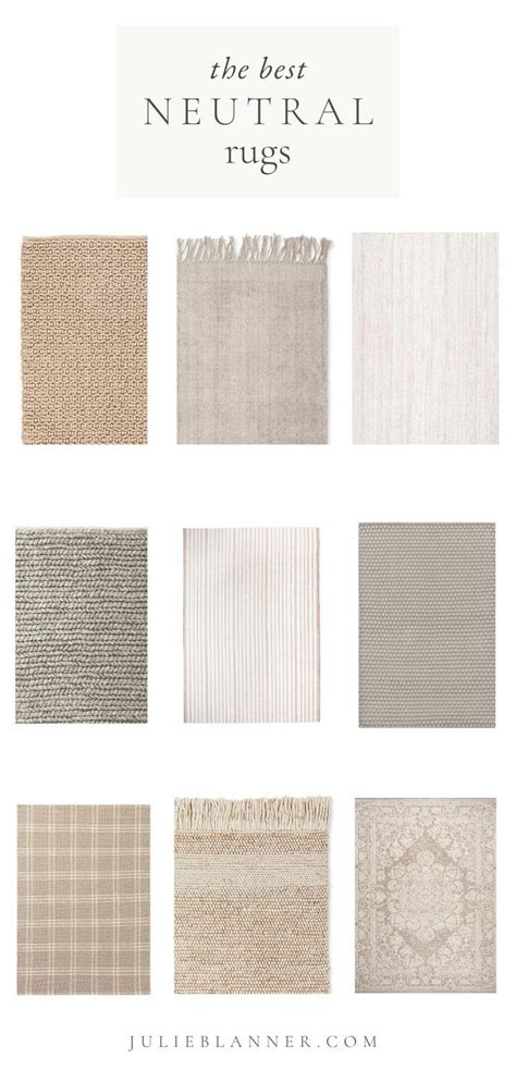 The Best Neutral Rugs | Julie Blanner