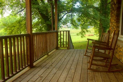 Rock House Front Porch View HDR | some images either for our… | Flickr