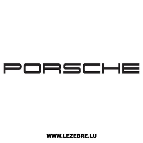 Porsche Logo Stripe Decal | ubicaciondepersonas.cdmx.gob.mx