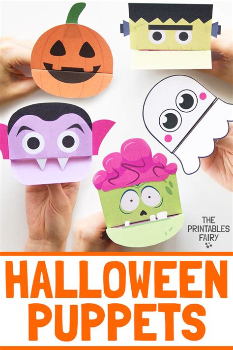 Printable Halloween Puppets - The Printables Fairy