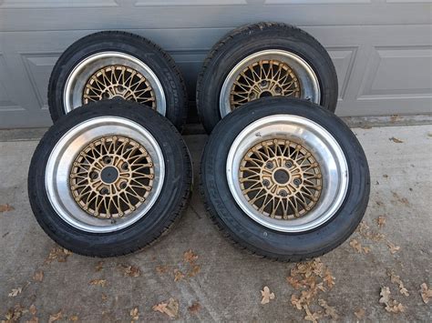 16" Simmons 3-Piece wheels w/ New Tires (1974-1989) | PCARMARKET